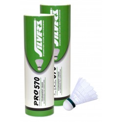 Silvers PRO-570 White Nylon Shuttle Combo 1